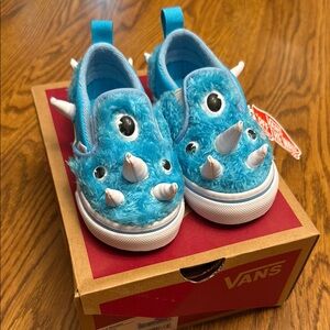 Vans Blue Monster Shoes